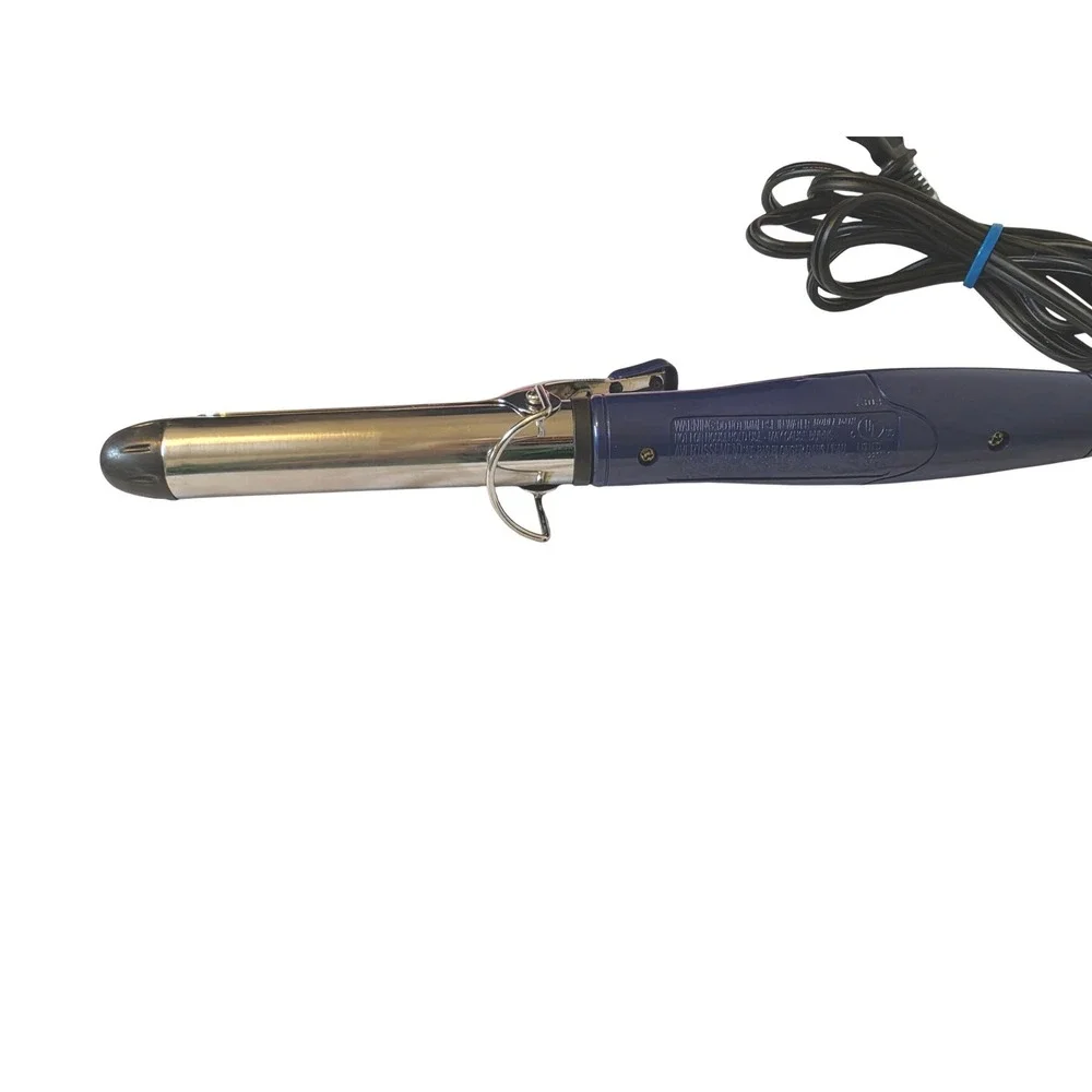 Helen‎ of Troy Professional 1 Inch Curling Iron Blue Chrome Model 1681N